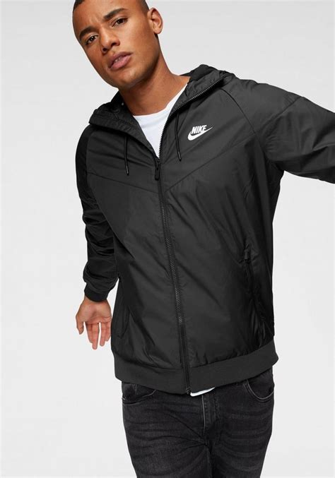 Schwarze Nike Windbreaker für Herren online kaufen 